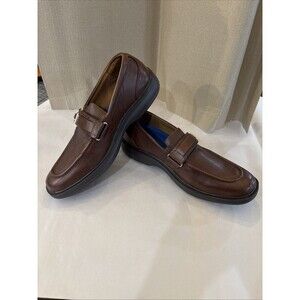 Dr. Comfort John Mens Diabetic Orthopedic Shoes 10.5M Leather Hook & Loop Brown